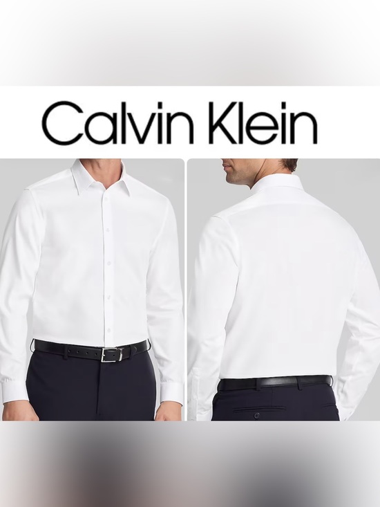 Calvin Klein Other - Calvin Klein Slim Fit White Men's Dress Shirt NWOT